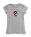 North Carolina State Wolfpacks Girl´s Fitted Cotton T-shirt Grey