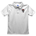 North Carolina State Embroidered White Short Sleeve Polo Box Shirt
