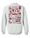 North Carolina State Wolfpacks Hand Sketched Vive La Fete Impressions Artwork Red Crew Neck Sweatshirt for Women - Vive La Fête - Online Apparel Store
