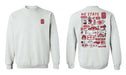 North Carolina State Wolfpacks Hand Sketched Vive La Fete Impressions Artwork Red Crew Neck Sweatshirt for Women - Vive La Fête - Online Apparel Store