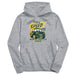 North Dakota Bison Full Speed Heather Grey Cotton Youth Hoodie