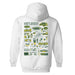 North Dakota Bison Hand Sketched Artwork Cotton Fleece Women Hoodie - Vive La Fête - Online Apparel Store