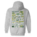 North Dakota Bison Hand Sketched Artwork Cotton Fleece Women Hoodie - Vive La Fête - Online Apparel Store