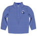 North Georgia Nighthawks Embroidered Royal Stripes Quarter Zip Pullover