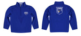 North Georgia Nighthawks Vive La Fete Game Day Solid Blue Quarter Zip Pullover Sleeves - Vive La Fête - Online Apparel Store