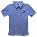 North Georgia Nighthawks Embroidered Royal Stripes Short Sleeve Polo Box Shirt