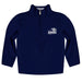 New Hampshire Wildcats Vive La Fete Logo and Mascot Name Womens Blue Quarter Zip Pullover