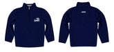 New Hampshire Wildcats Vive La Fete Logo and Mascot Name Womens Blue Quarter Zip Pullover - Vive La Fête - Online Apparel Store
