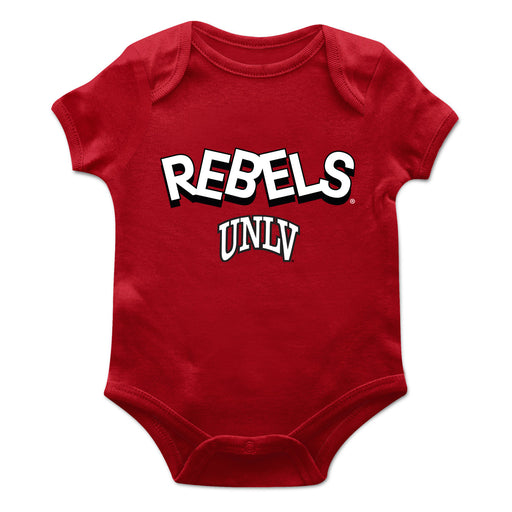 UNLV Rebels Vive La Fete Infant Game Day Red Short Sleeve Bodysuit