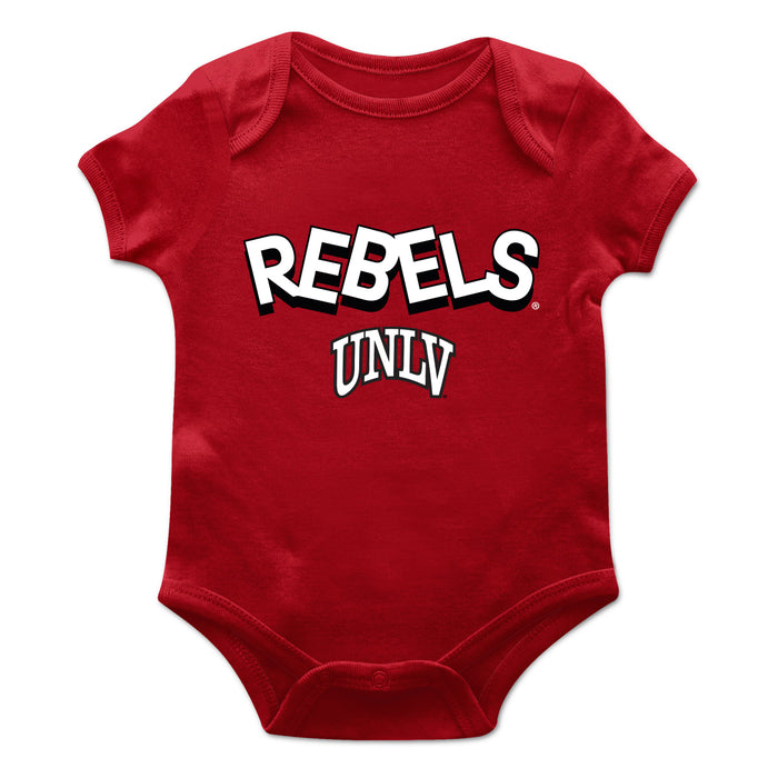 UNLV Rebels Vive La Fete Infant Game Day Red Short Sleeve Bodysuit