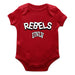 UNLV Rebels Vive La Fete Infant Game Day Red Short Sleeve Bodysuit