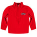 UNLV Rebels Vive La Fete Game Day Solid Red Quarter Zip Pullover Sleeves