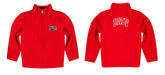 UNLV Rebels Vive La Fete Game Day Solid Red Quarter Zip Pullover Sleeves - Vive La Fête - Online Apparel Store