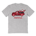 UNLV Rebels Hand Sketched Vive La Fete Impressions Truck Kids Grey Cotton T-shirt