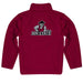 New Mexico State University Aggies, NMSU Aggies Vive La Fete Game Day Solid Crimson Quarter Zip Pullover Sleeves - Vive La Fête - Online Apparel Store
