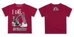 New Mexico State University Aggies, NMSU Aggies Vive La Fete Excavator Boys Game Day Crimson Short Sleeve Tee - Vive La Fête - Online Apparel Store