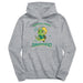 Norfolk State Spartans Dinorrific Heather Grey Cotton Youth Hoodie