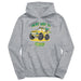 Norfolk State Spartans On My Way Monster Truck Heather Grey Cotton Youth Hoodie