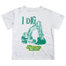 Norfolk State Spartans Vive La Fete Excavator Boys Game Day White Short Sleeve Tee
