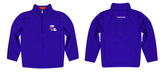 Northwestern State Demons Vive La Fete Logo and Mascot Name Womens Purple Quarter Zip Pullover - Vive La Fête - Online Apparel Store