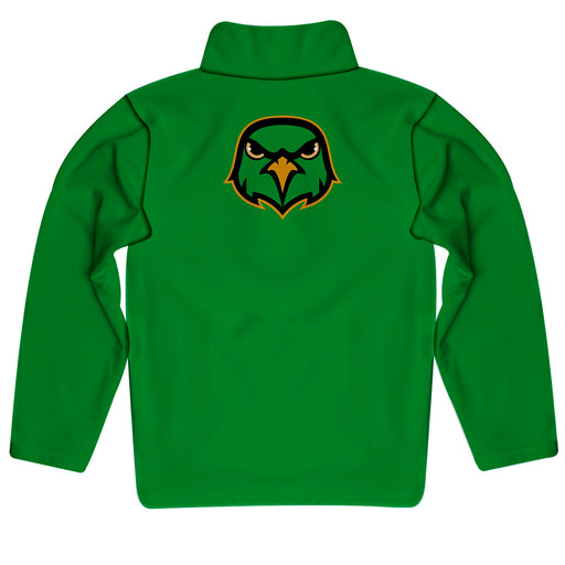Northern Virginia NightHawks NOVA Vive La Fete Game Day Solid Green Quarter Zip Pullover Sleeves - Vive La Fête - Online Apparel Store
