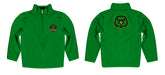 Northern Virginia NightHawks NOVA Vive La Fete Game Day Solid Green Quarter Zip Pullover Sleeves - Vive La Fête - Online Apparel Store