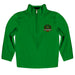 Northern Virginia NightHawks NOVA Vive La Fete Game Day Solid Green Quarter Zip Pullover Sleeves