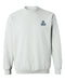 University of North Carolina Seahawks UNCW Hand Sketched Vive La Fete Impressions Artwork White Crew Neck Sweatshirt for