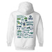 UNC Wilmington Seahawks UNCW Hand Sketched Vive La Fete Impressions Artwork Navy Cotton Fleece Long Sleeve Hoodie - Vive La Fête - Online Apparel Store