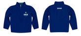 UNC Wilmington Seahawks Vive La Fete Logo and Mascot Name Womens Blue Quarter Zip Pullover - Vive La Fête - Online Apparel Store