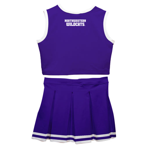 Northwestern Wildcats Vive La Fete Game Day Purple Sleeveless Cheerleader Set - Vive La Fête - Online Apparel Store
