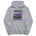 Northwestern Wildcats On My Way Monster Truck Heather Grey Cotton Youth Hoodie