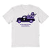 Northwestern Wildcats Hand Sketched Vive La Fete Impressions Truck White T-shirt for Women