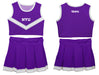 New York Violets Vive La Fete Game Day Purple Sleeveless Chearleader Set - Vive La Fête - Online Apparel Store