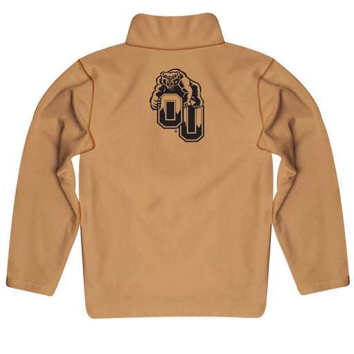Oakland University Golden Grizzlies Vive La Fete Game Day Solid Gold Quarter Zip Pullover Sleeves - Vive La Fête - Online Apparel Store