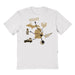 Oakland Golden Grizzlies Hand Sketched Vive La Fete Impressions Icones White T-shirt for Women
