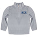 Old Dominion Monarchs Embroidered Gray Stripes Quarter Zip Pullover