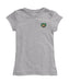 Ohio University Bobcats Hand Sketched Vive La Fete Impressions Artwork Grey Girls Cotton Short Sleeve Tee