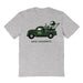 Ohio University Bobcats Hand Sketched Vive La Fete Impressions Truck Kids Grey Cotton T-shirt