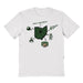 Ohio University Bobcats Hand Sketched Vive La Fete Impressions Icones Kids White T-shirt