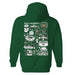 Ohio University Bobcats Hand Sketched Artwork Cotton Fleece Women Hoodie - Vive La Fête - Online Apparel Store