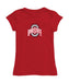 Ohio State Buckeyes Girl´s Fitted Cotton T-shirt Red