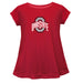 Ohio State Buckeyes Short Sleeve Youth Cotton Top Red