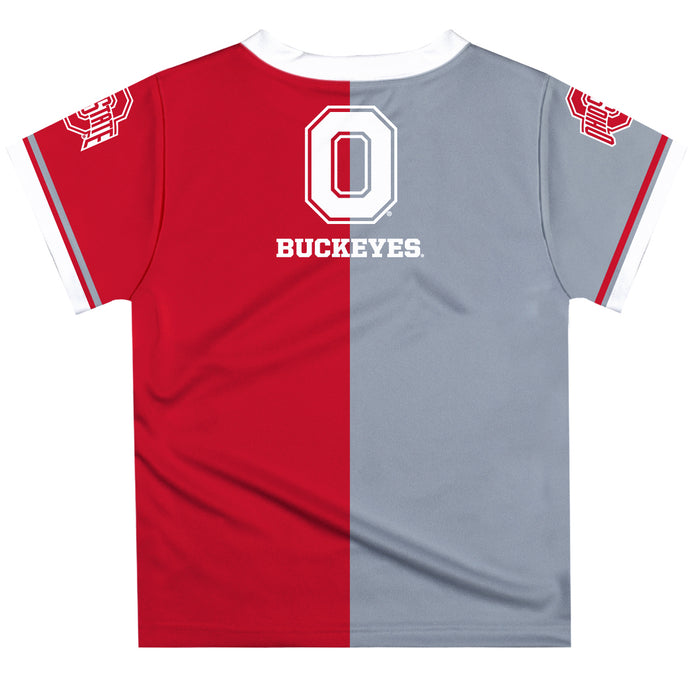 Ohio State Buckeyes Vive La Fete Baseball Solid Jersey T-shirt with 2 colors - Vive La Fête - Online Apparel Store