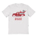 Ohio State Buckeyes Hand Sketched Vive La Fete Impressions Truck Kids White Cotton T-shirt