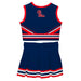 Ole Miss Rebels Vive La Fete Game Day Navy Sleeveless Chearleader Set - Vive La Fête - Online Apparel Store