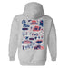 Ole Miss Rebels Hand Sketched Vive La Fete Impressions Artwork Red Cotton Fleece Long Sleeve Hoodie - Vive La Fête - Online Apparel Store