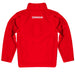 Omaha Mavericks Vive La Fete Logo and Mascot Name Womens Red Quarter Zip Pullover - Vive La Fête - Online Apparel Store