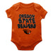 Oregon State University Vive La Fete Infant Game Day Orange Short Sleeve Bodysuit