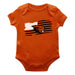 Oregon State University Vive La Fete Infant Game Day Orange Short Sleeve Bodysuit